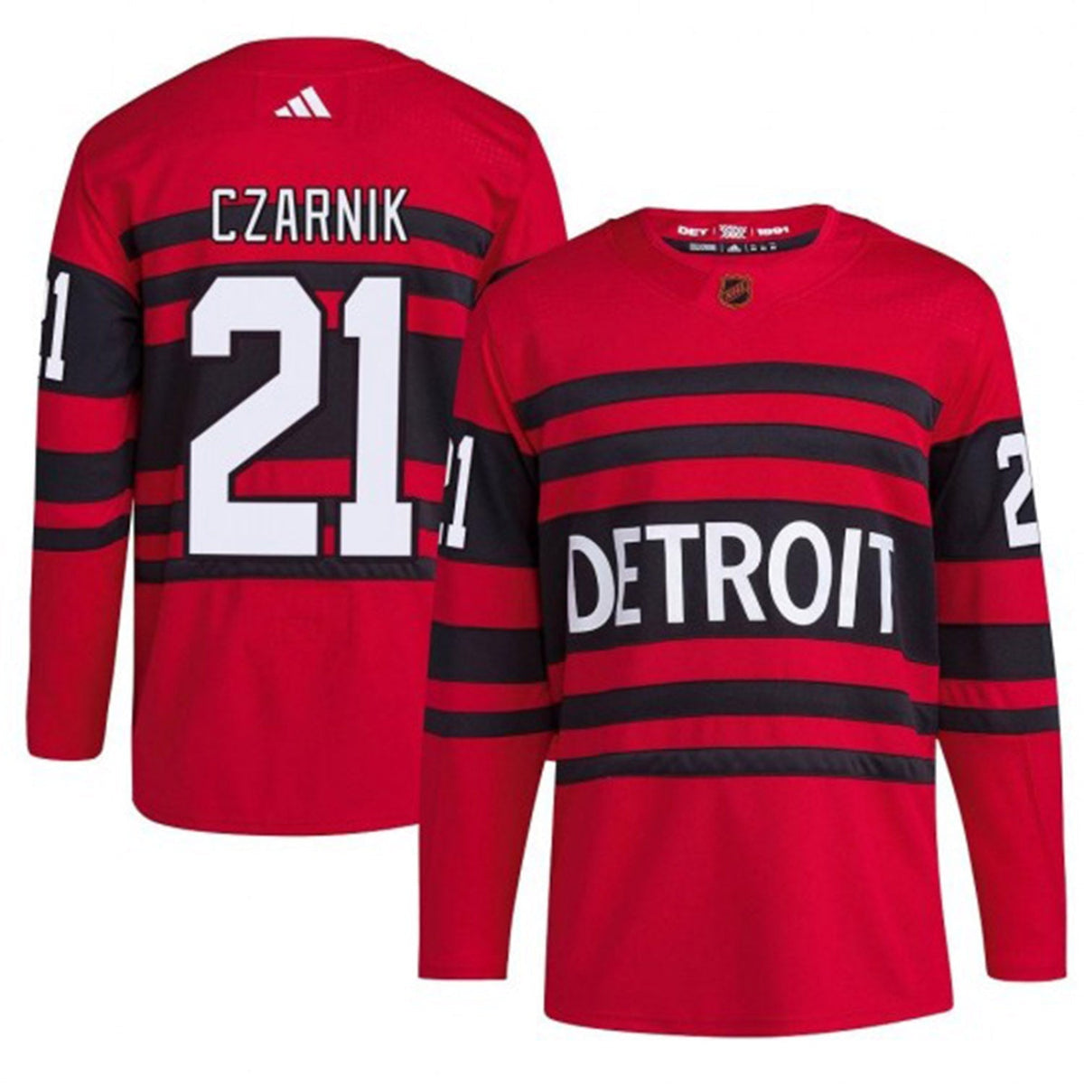 Austin Czarnik Detroit Red Wings 21 Jersey