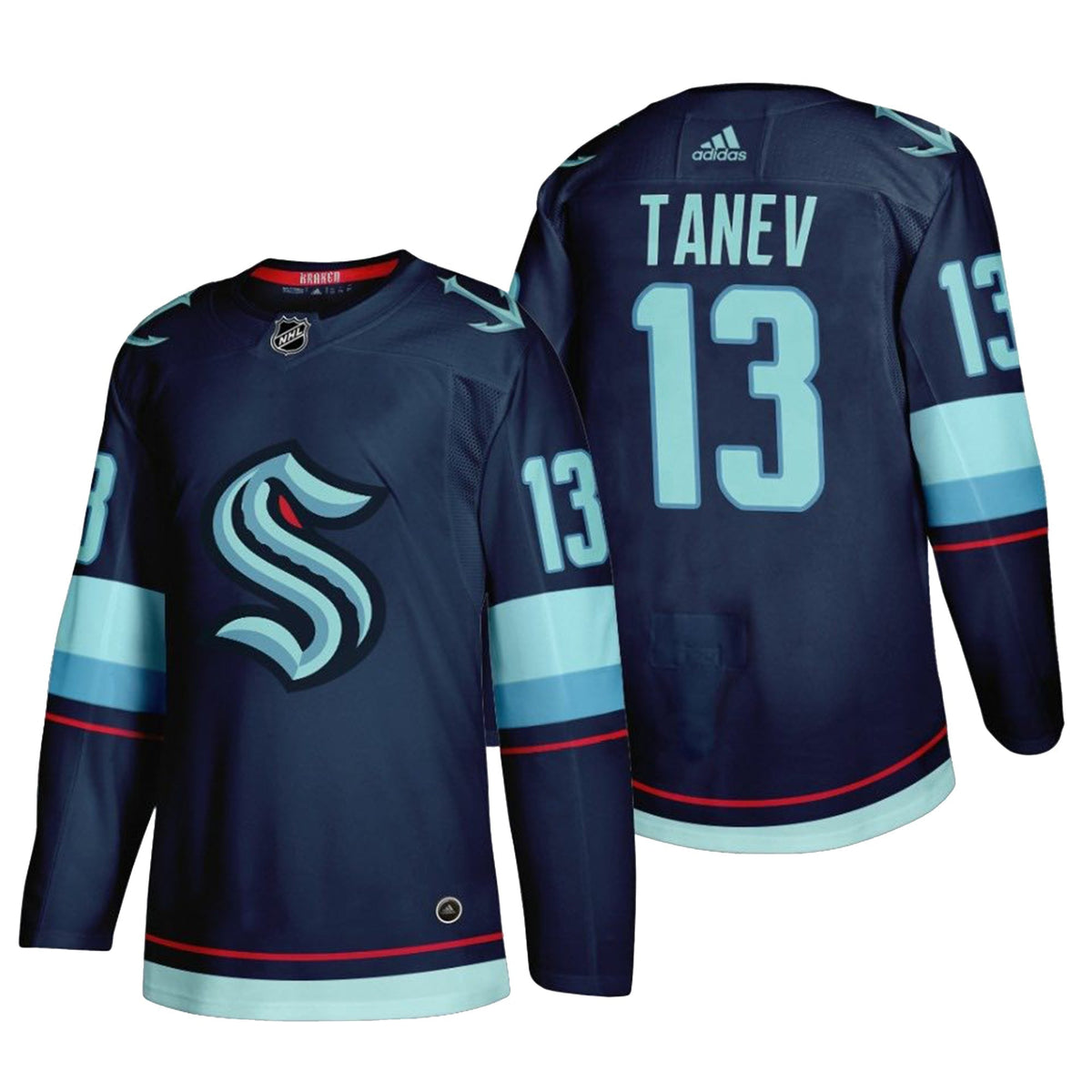 Brandon Taney Seattle Kraken 13 Jersey