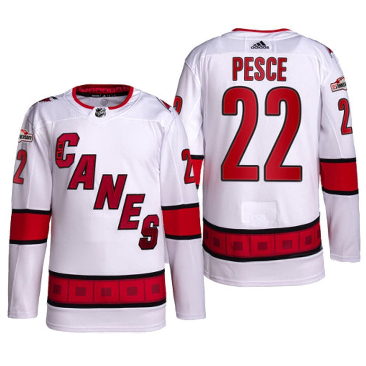Brett Pesce Carolina Hurricanes 22 Jersey