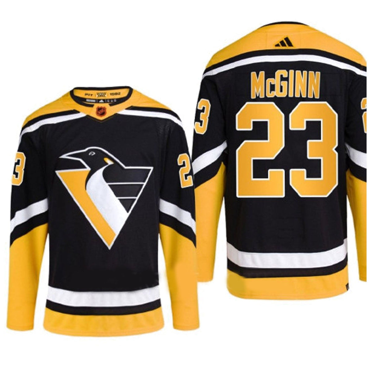 Brock McGinn Pittsburgh Penguins 23 Jersey
