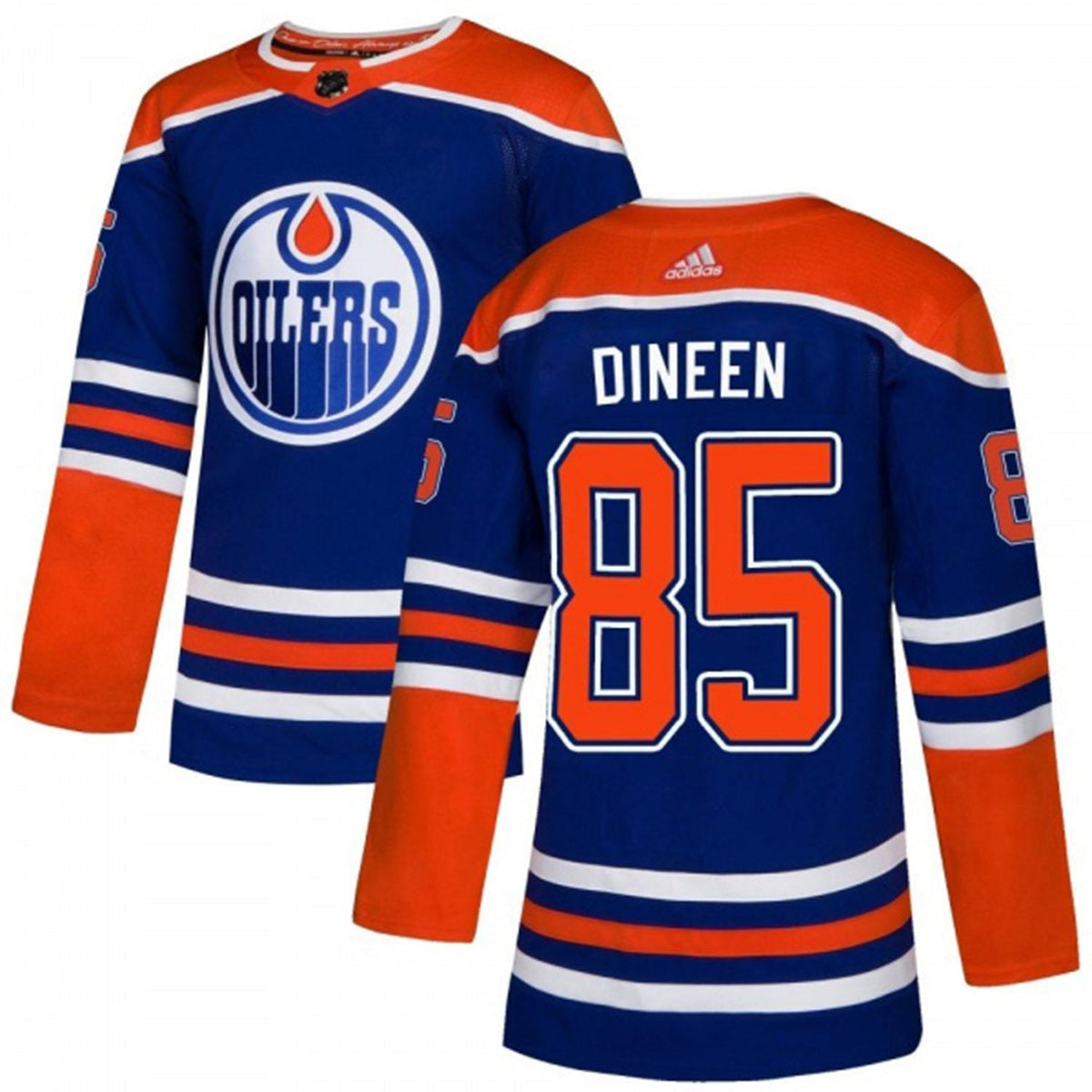 Cam Dineen Edmonton Oilers 85 Jersey