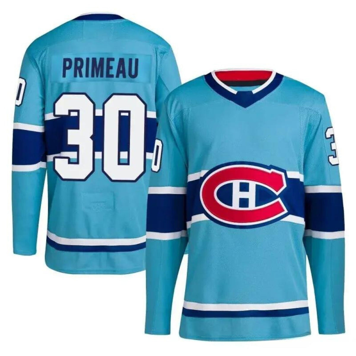 Cayden Primeau Montreal Canadiens 30 Jersey