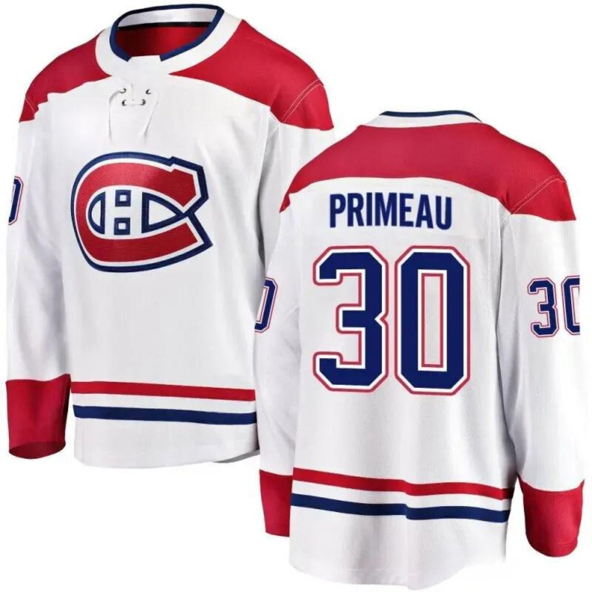 Cayden Primeau Montreal Canadiens 30 Jersey