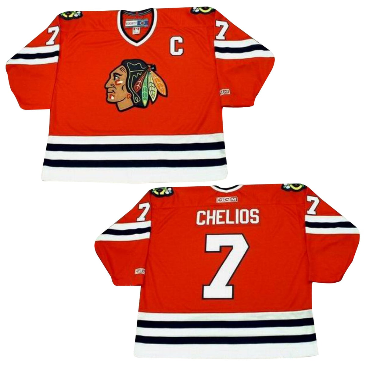 Chris Chelios Chicago Blackhawks 7 Jersey