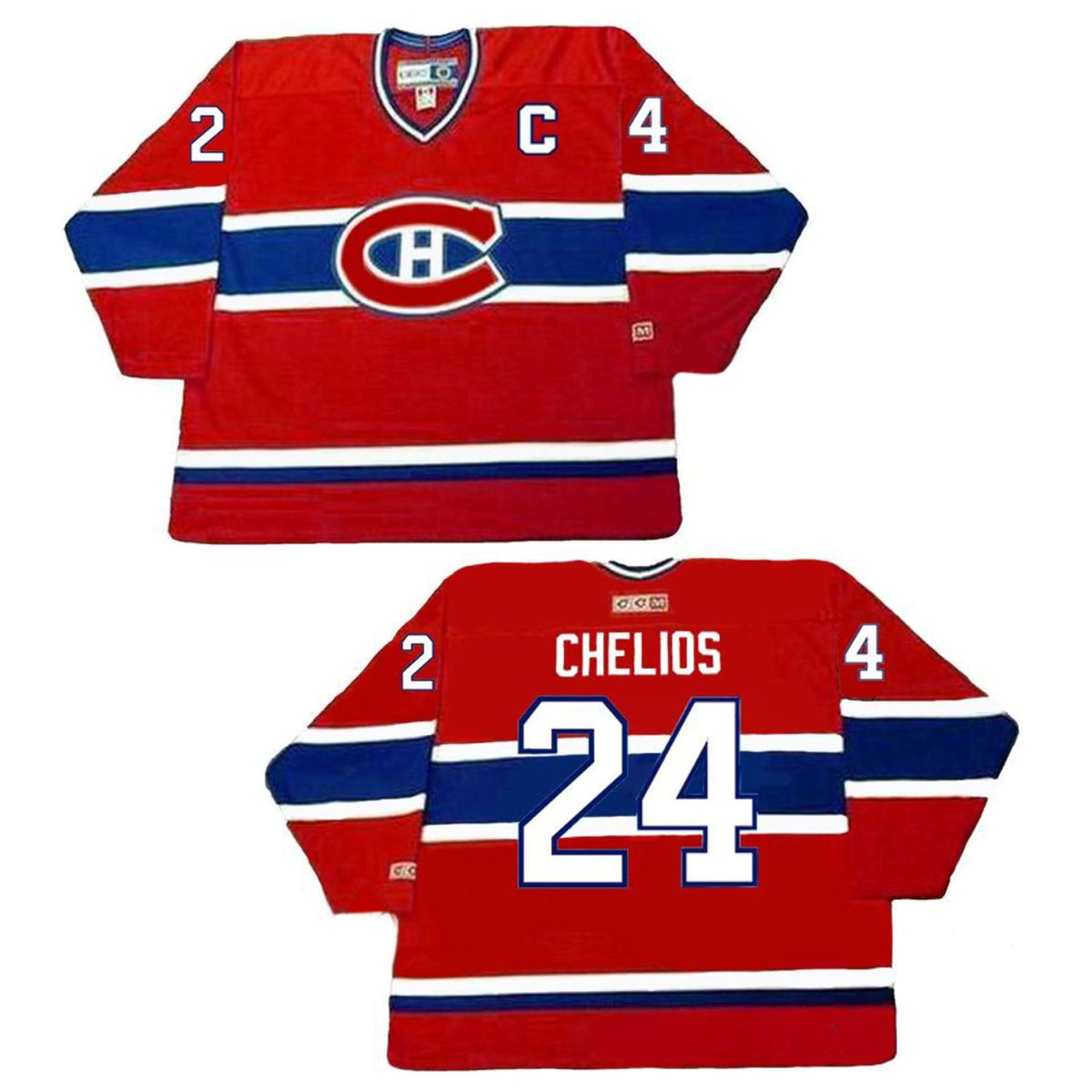 Chris Chelios Montreal Canadians 24 Jersey