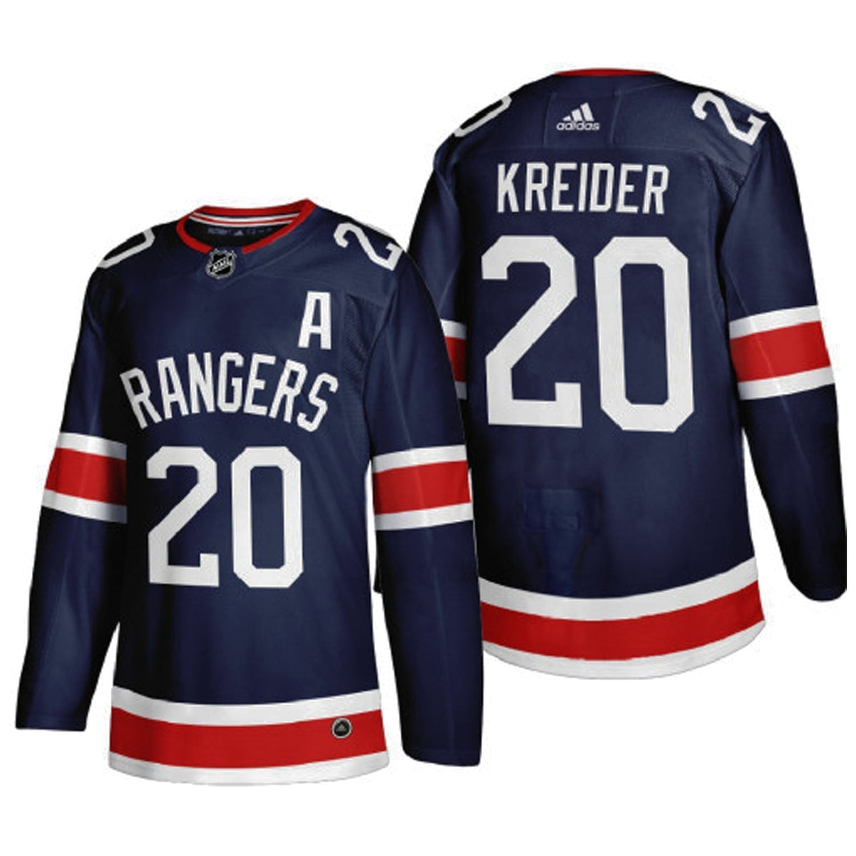 Chris Kreider New York Rangers 20 Jersey