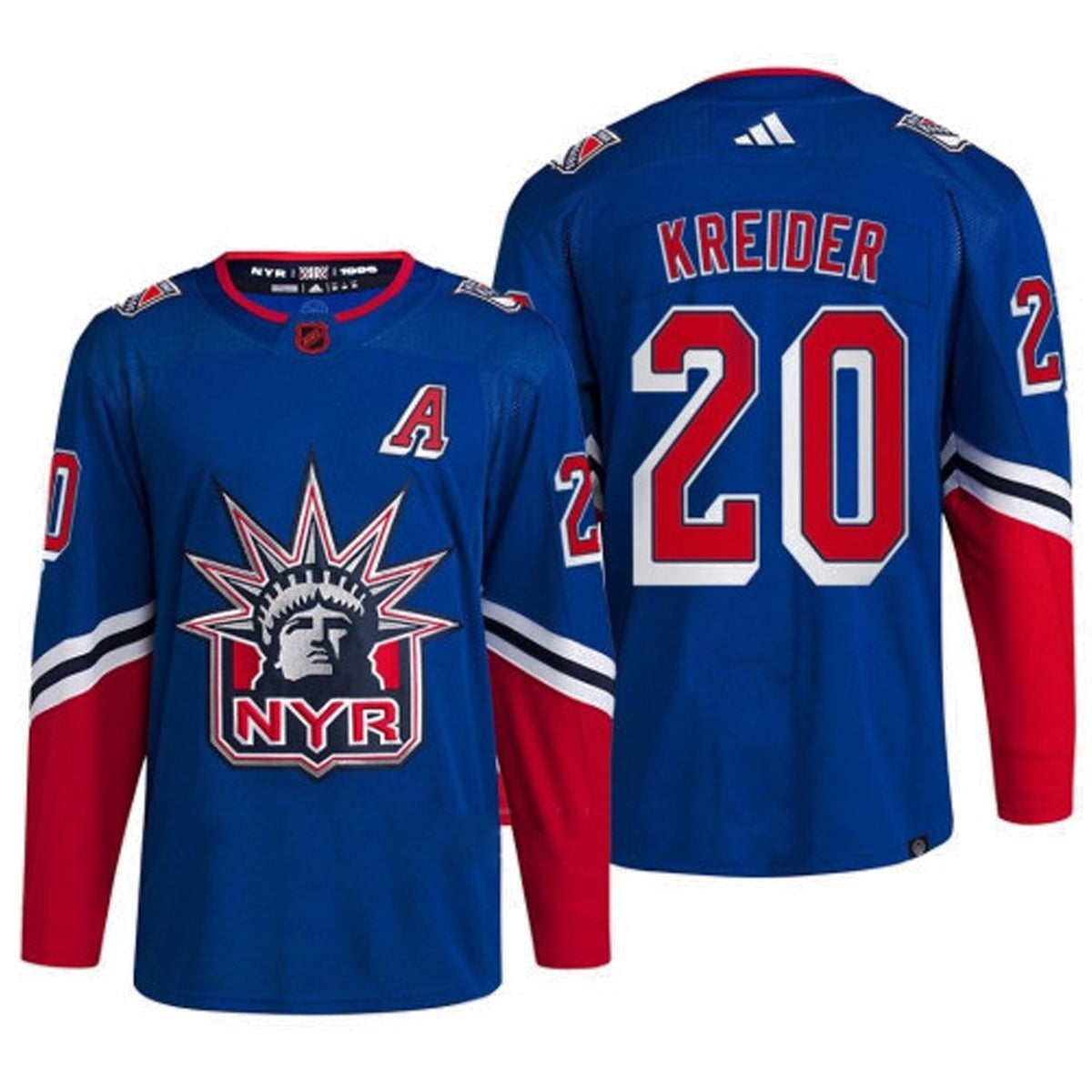 Chris Kreider New York Rangers 20 Jersey