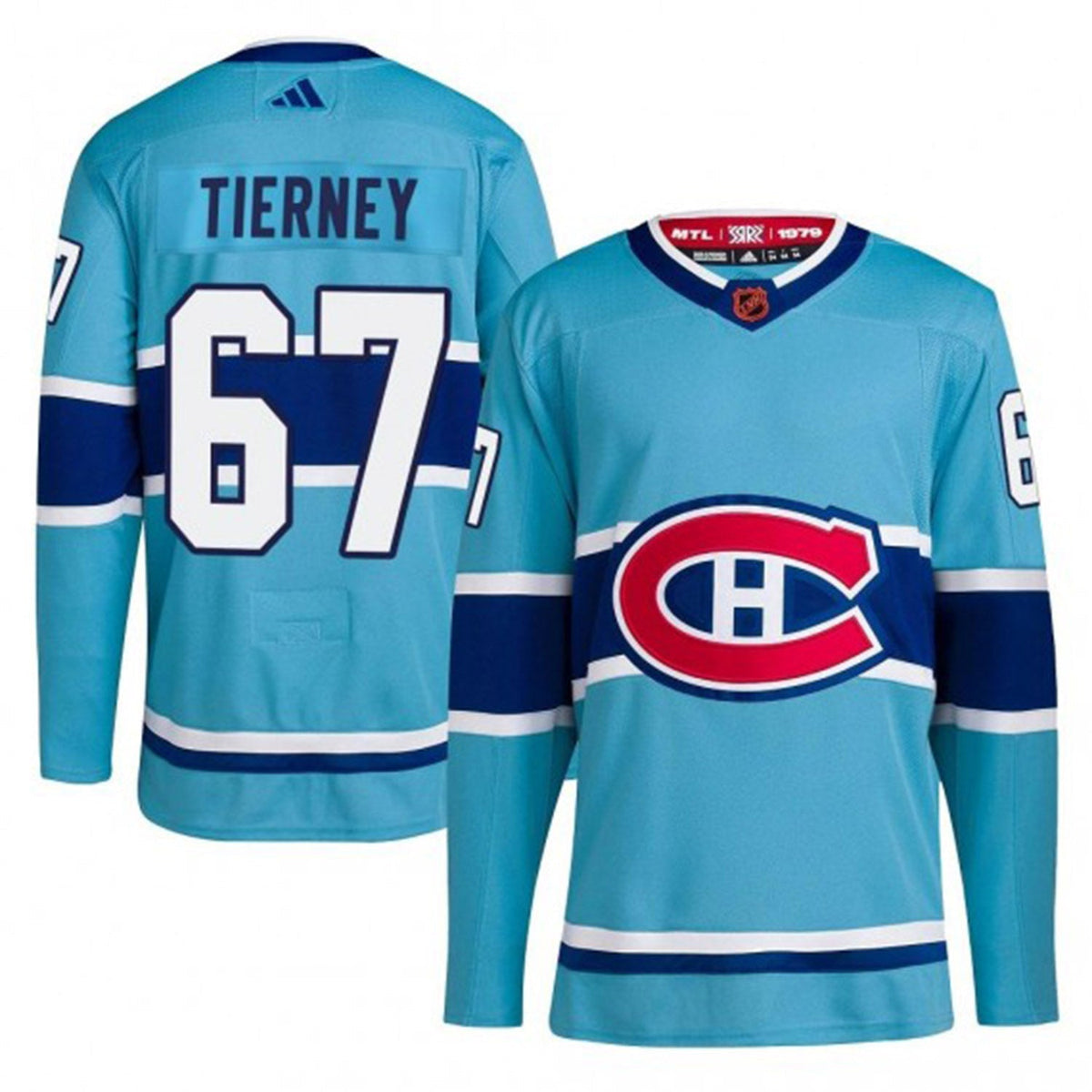 Chris Tierney Montreal Canadiens 67 Jersey
