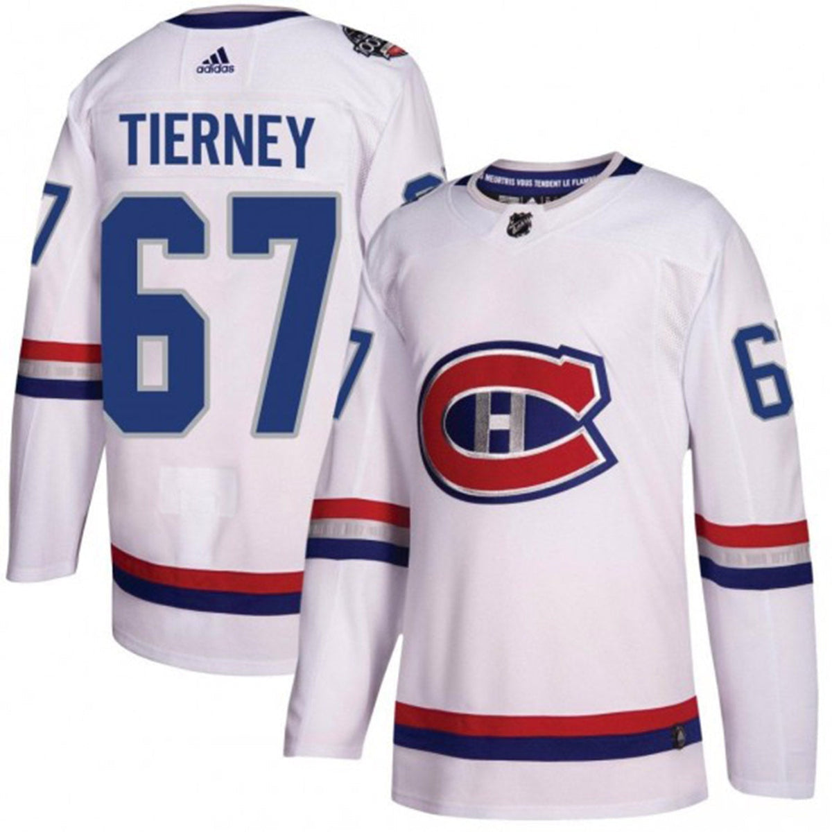 Chris Tierney Montreal Canadiens 67 Jersey