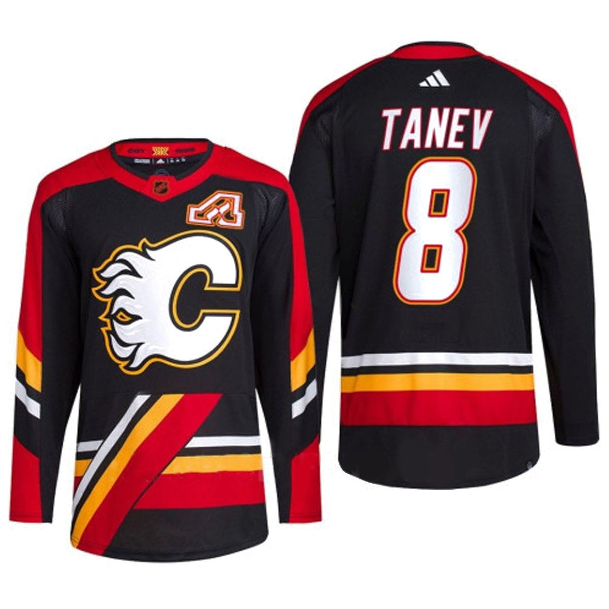 Christopher Tanev Calgary Flames 8 Jersey