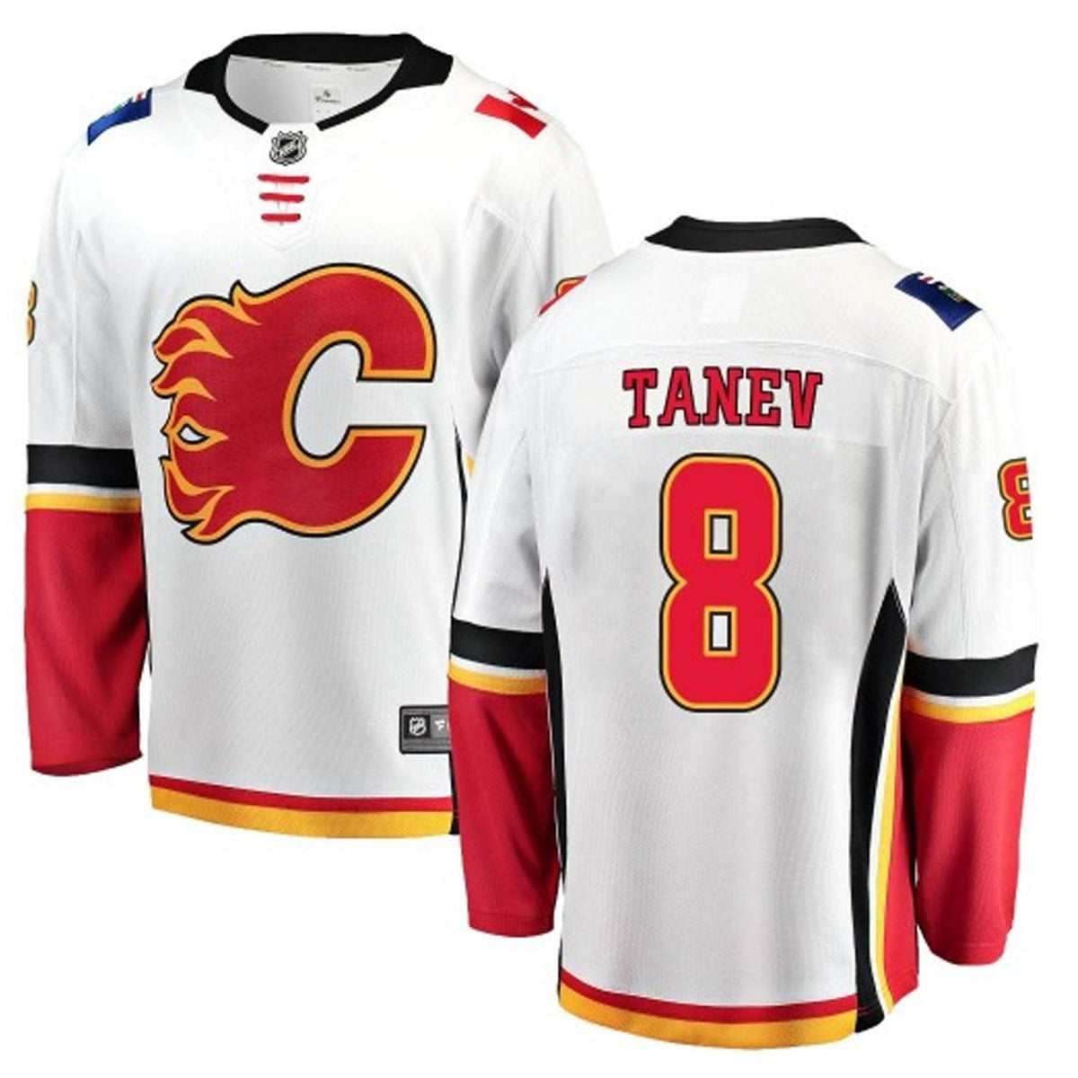 Christopher Tanev Calgary Flames 8 Jersey