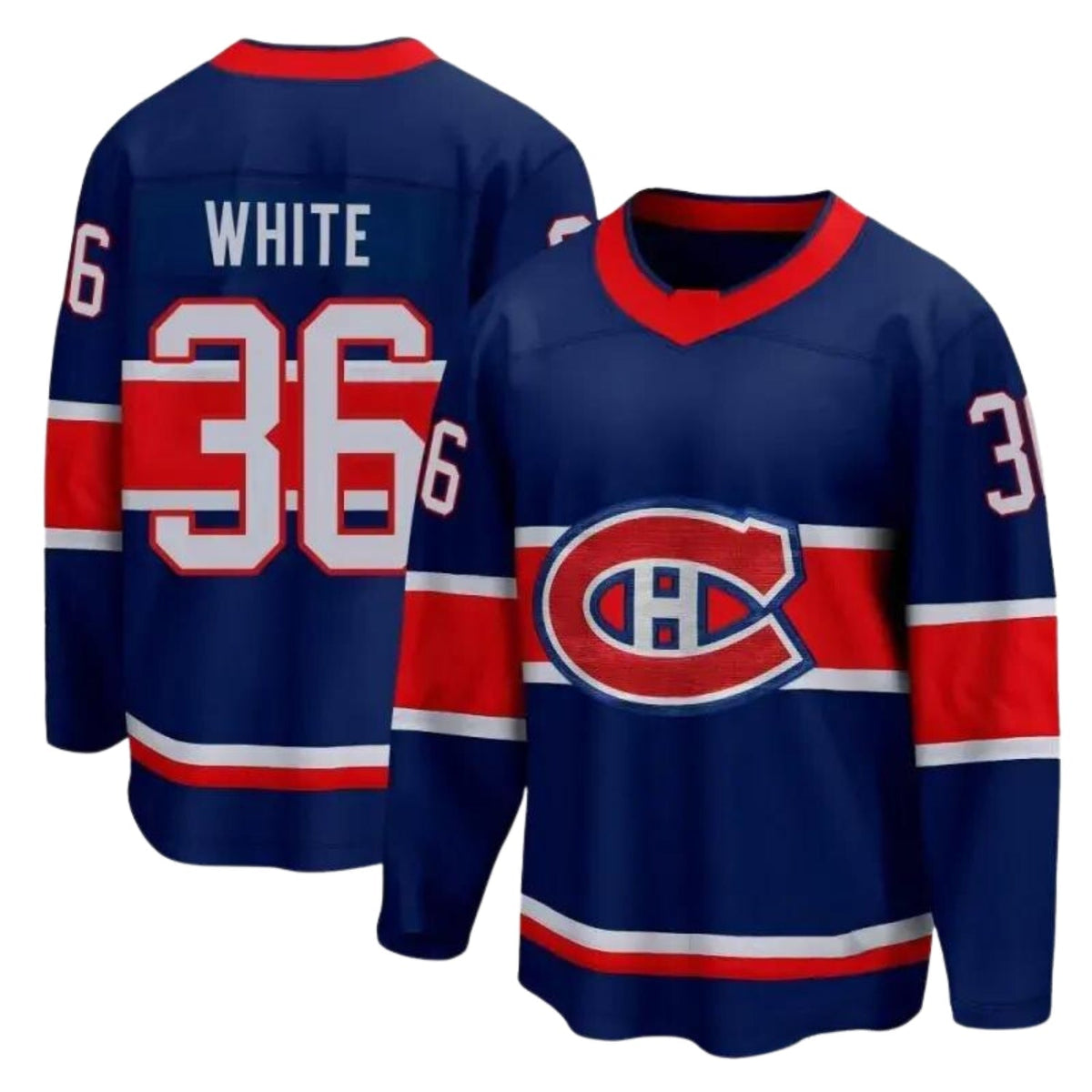 Colin White Montreal Canadiens 36 Jersey