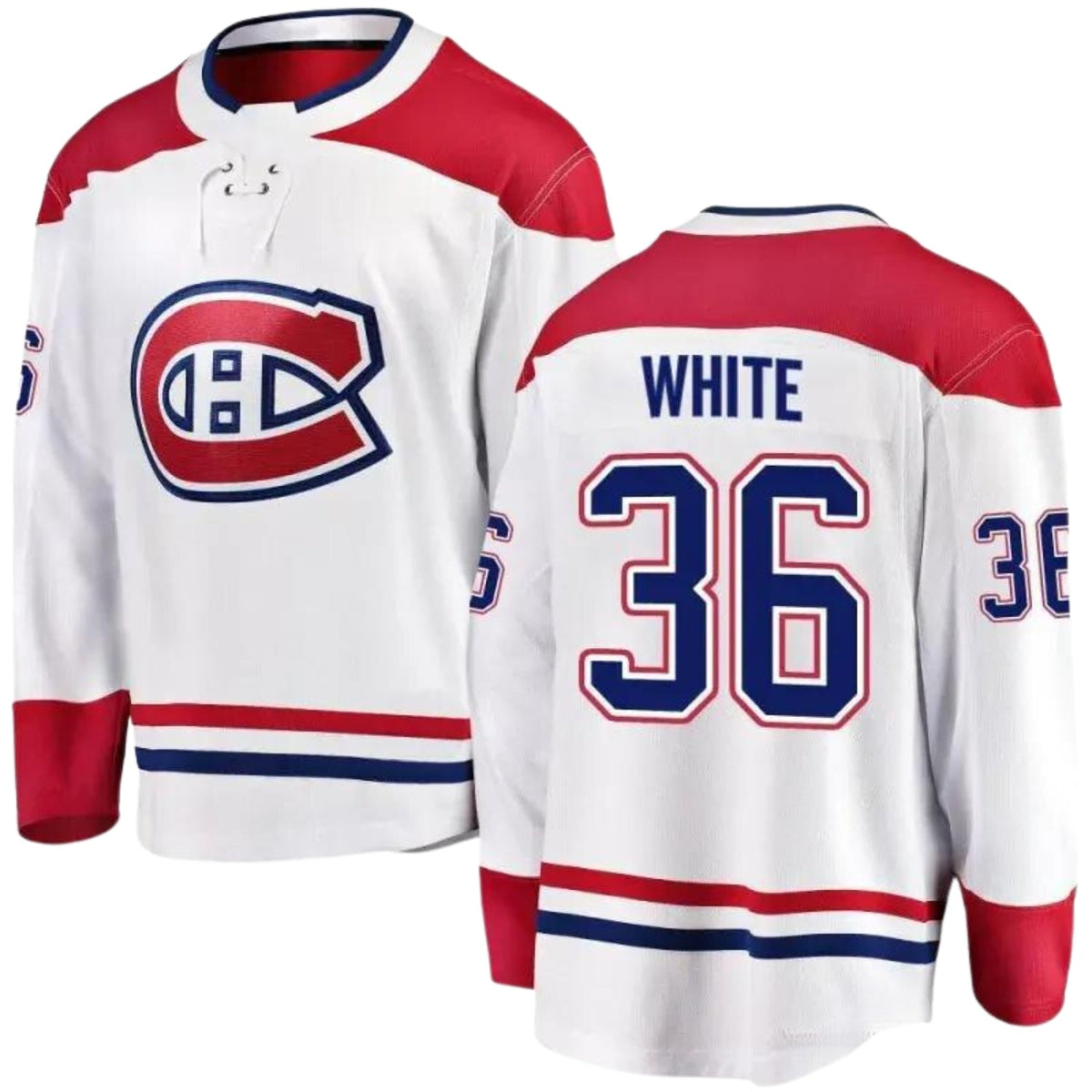 Colin White Montreal Canadiens 36 Jersey