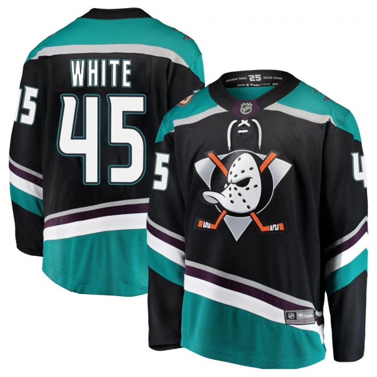 Colton White Anaheim Ducks 45 Jersey