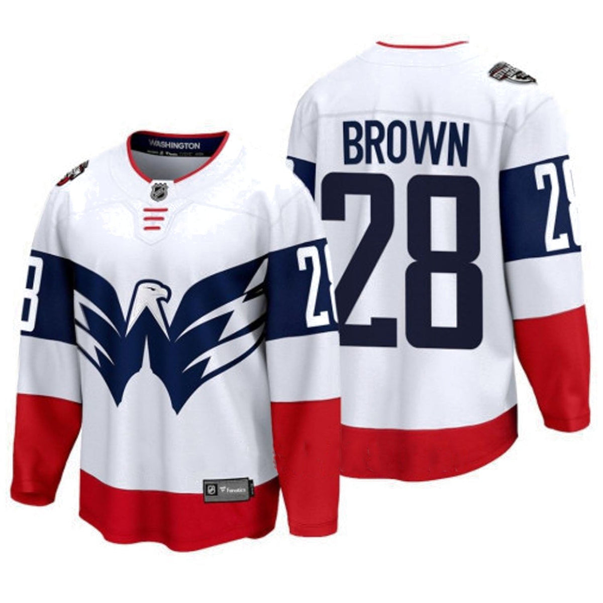Connor Brown Washington Capitals 28 Jersey
