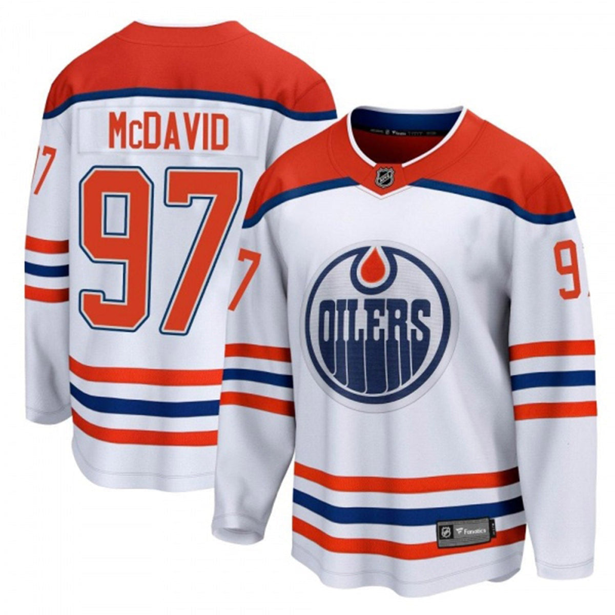 Connor McDavid #97 Edmonton Oilers NHL Hockey Jersey – Home & Away