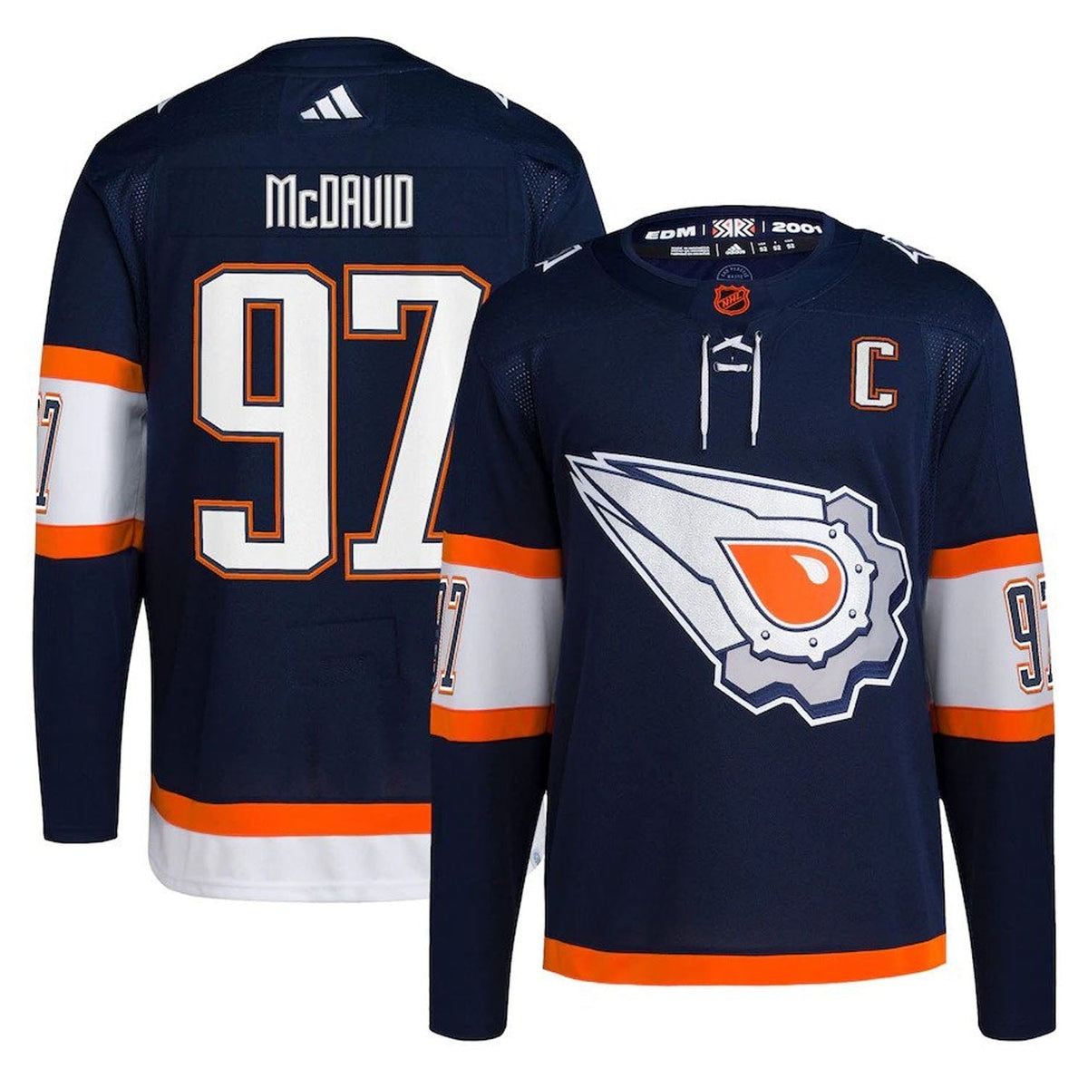 Connor McDavid #97 Edmonton Oilers NHL Hockey Jersey – Home & Away