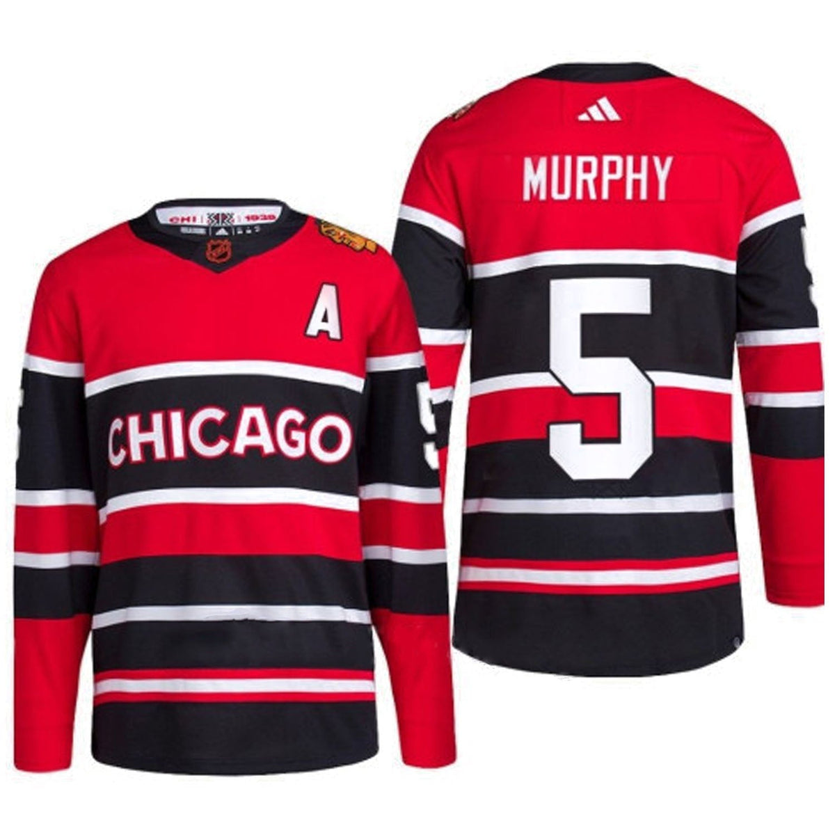 Connor Murphy Chicago Blackhawks 5 Jersey