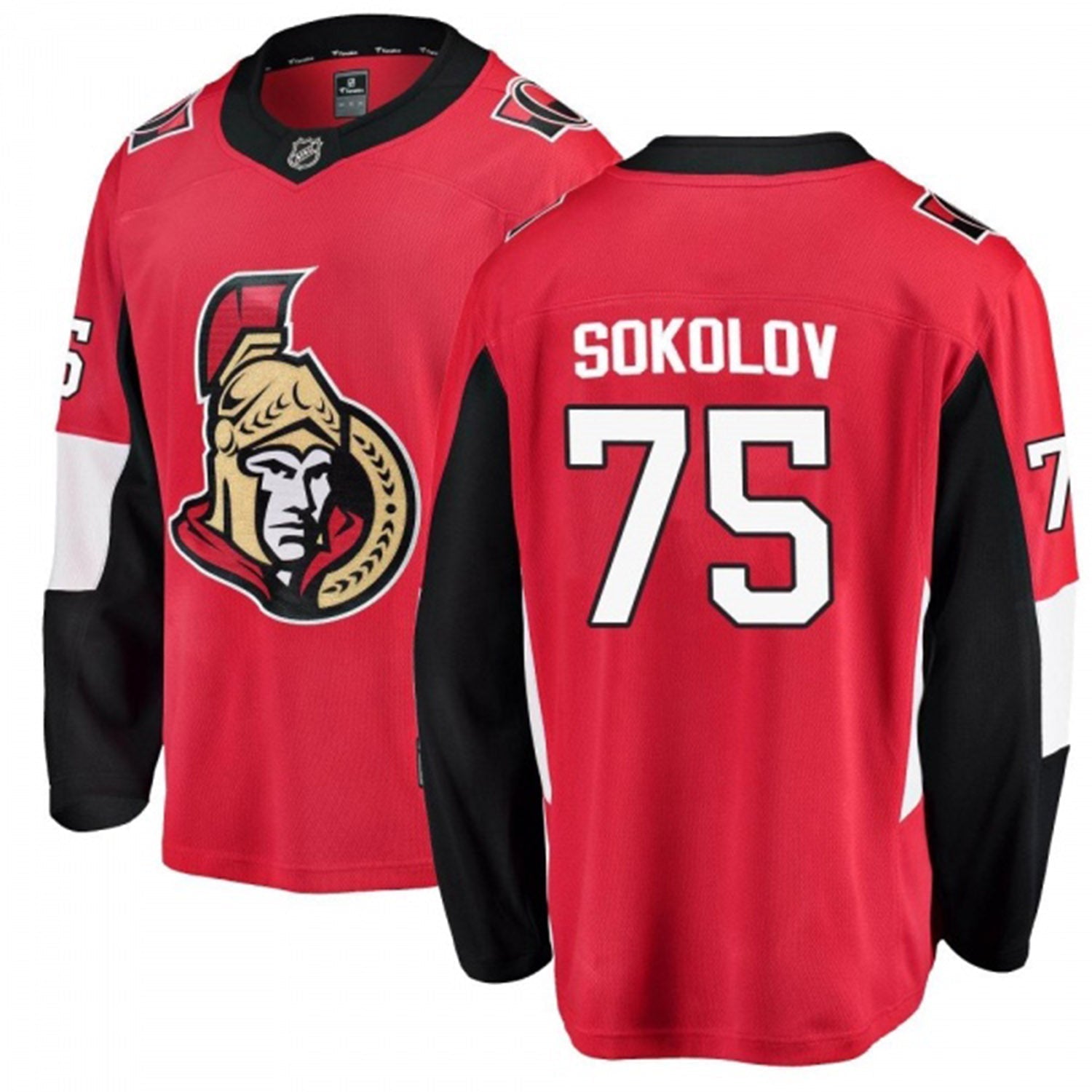 Egor Sokolov Chicago Blackhawks 75 Jersey