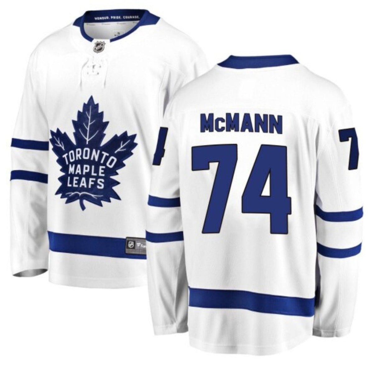 Bobby McMann Toronto Maple Leafs 74 Jersey