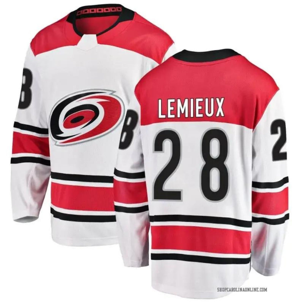 Brendan Lemieux Carolina Hurricanes 28 Jersey