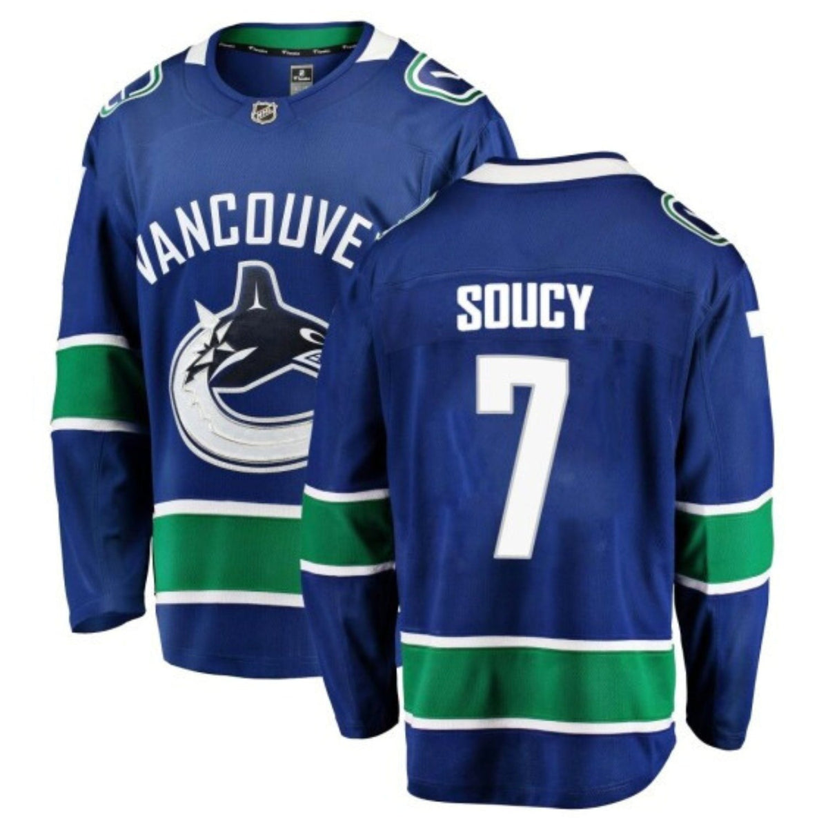 Carson Soucy Vancouver Canucks 7 Jersey