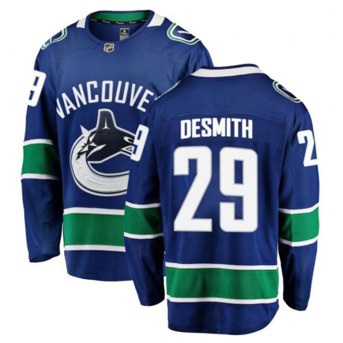 Casey DeSmith Vancouver Canucks 29 Jersey