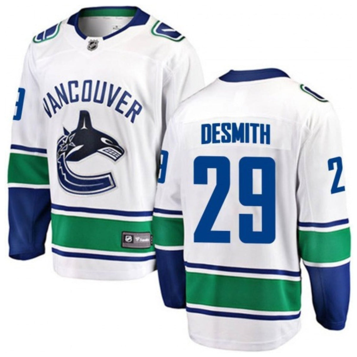 Casey DeSmith Vancouver Canucks 29 Jersey