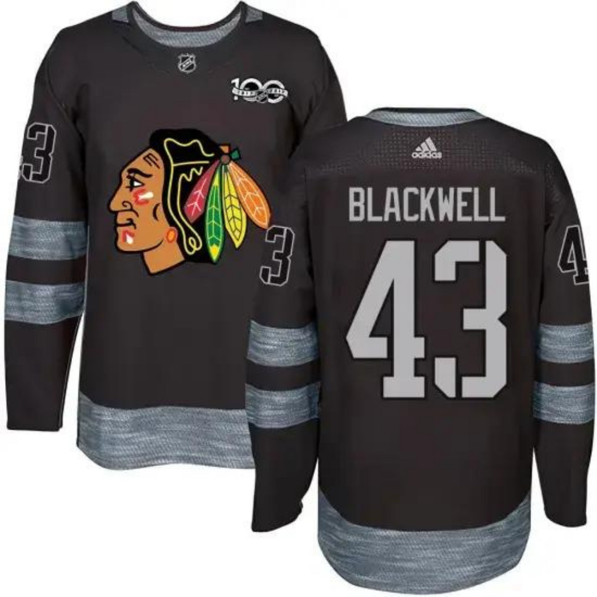 Colin Blackwell Chicago Blackhawks 43 Jersey