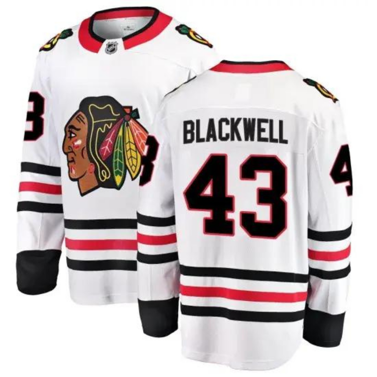 Colin Blackwell Chicago Blackhawks 43 Jersey