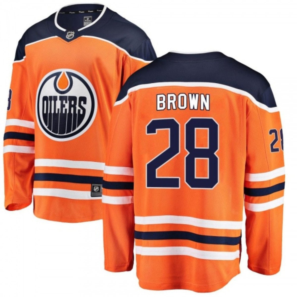 Connor Brown Edmonton Oilers 28 Jersey