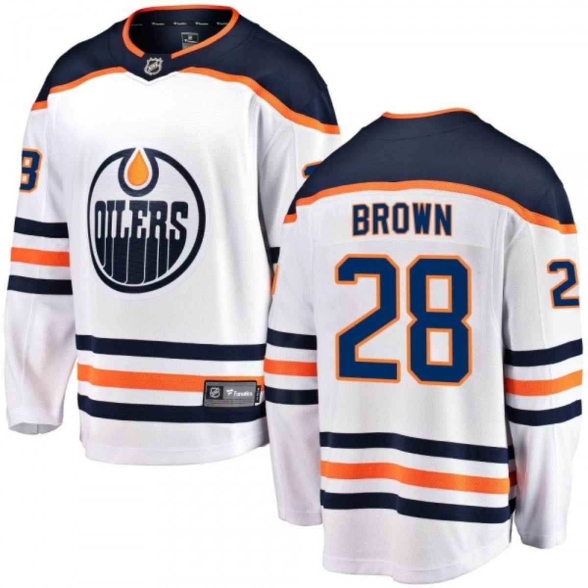 Connor Brown Edmonton Oilers 28 Jersey