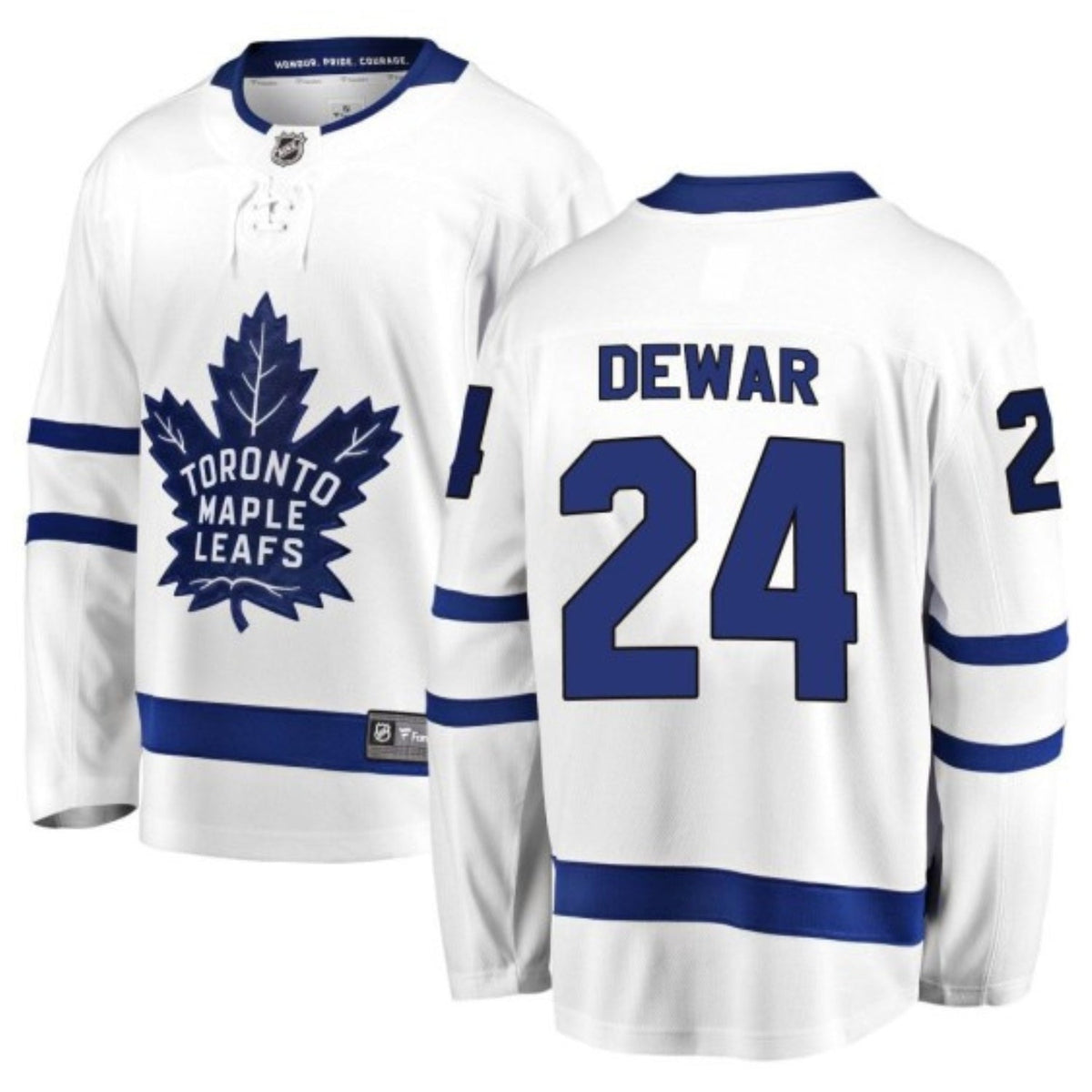 Connor Dewar Toronto Maple Leafs 24 Jersey