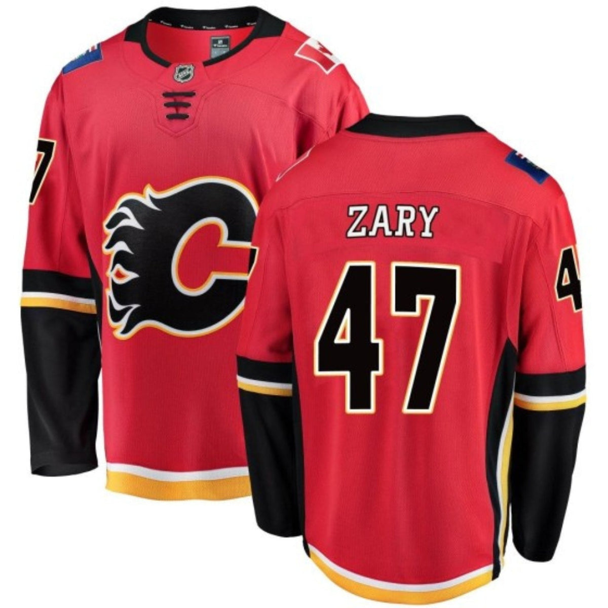 Connor Zary Calgary Flames 47 Jersey