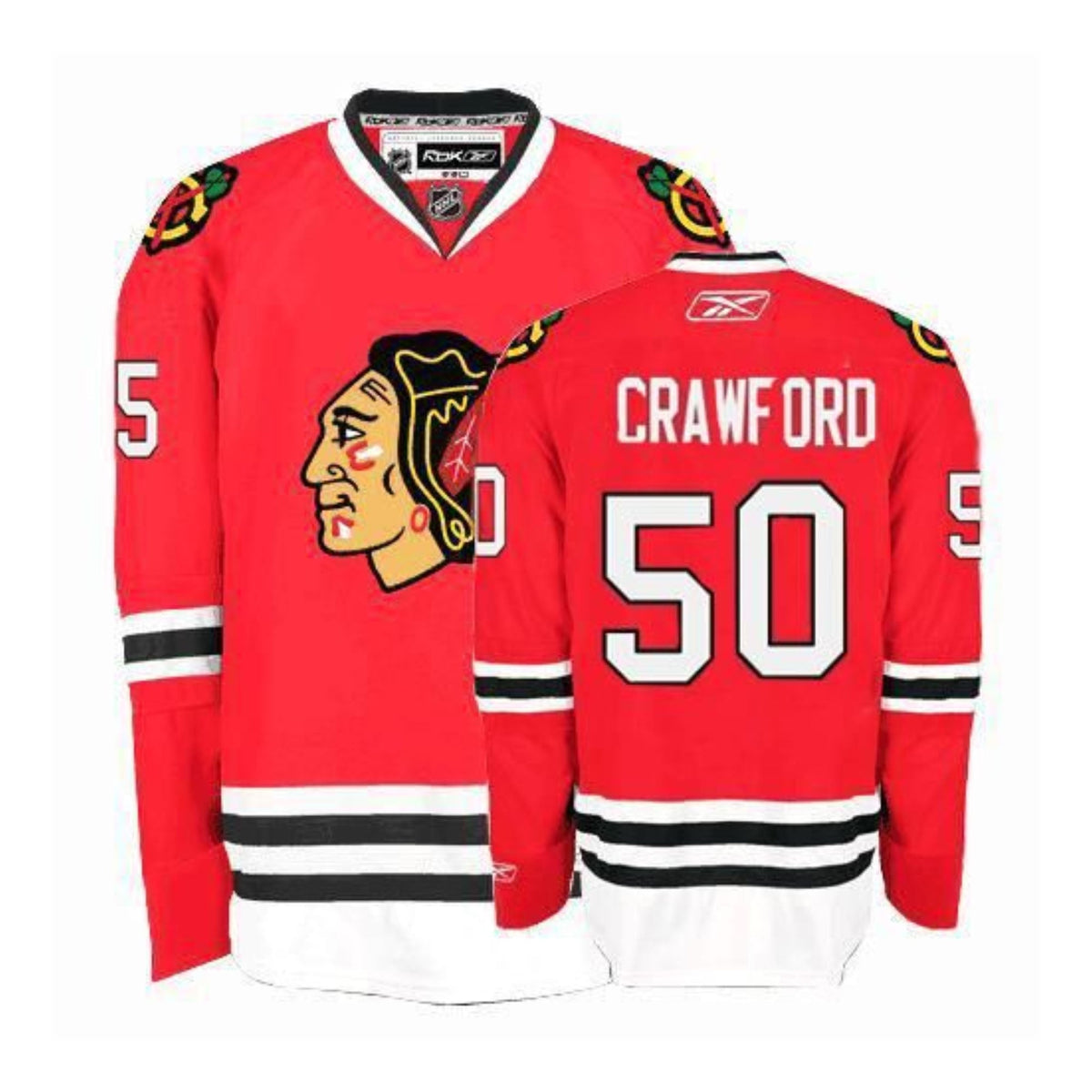 Corey Crawford Chicago Blackhawks 50 Jersey