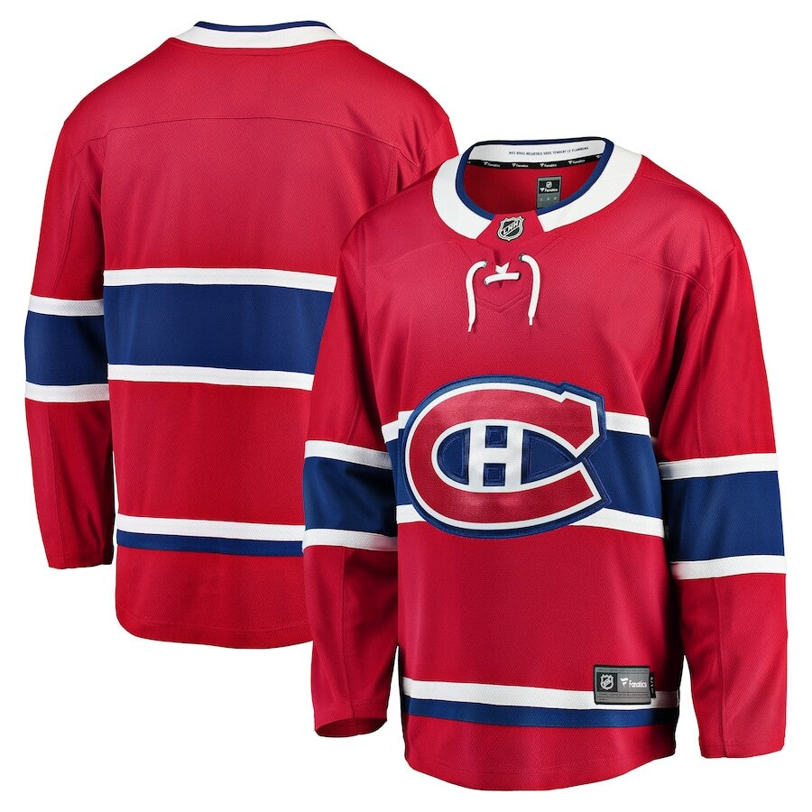 Montreal Canadiens NHL Fanatics Breakaway Home Jersey – Red (USA Stock)