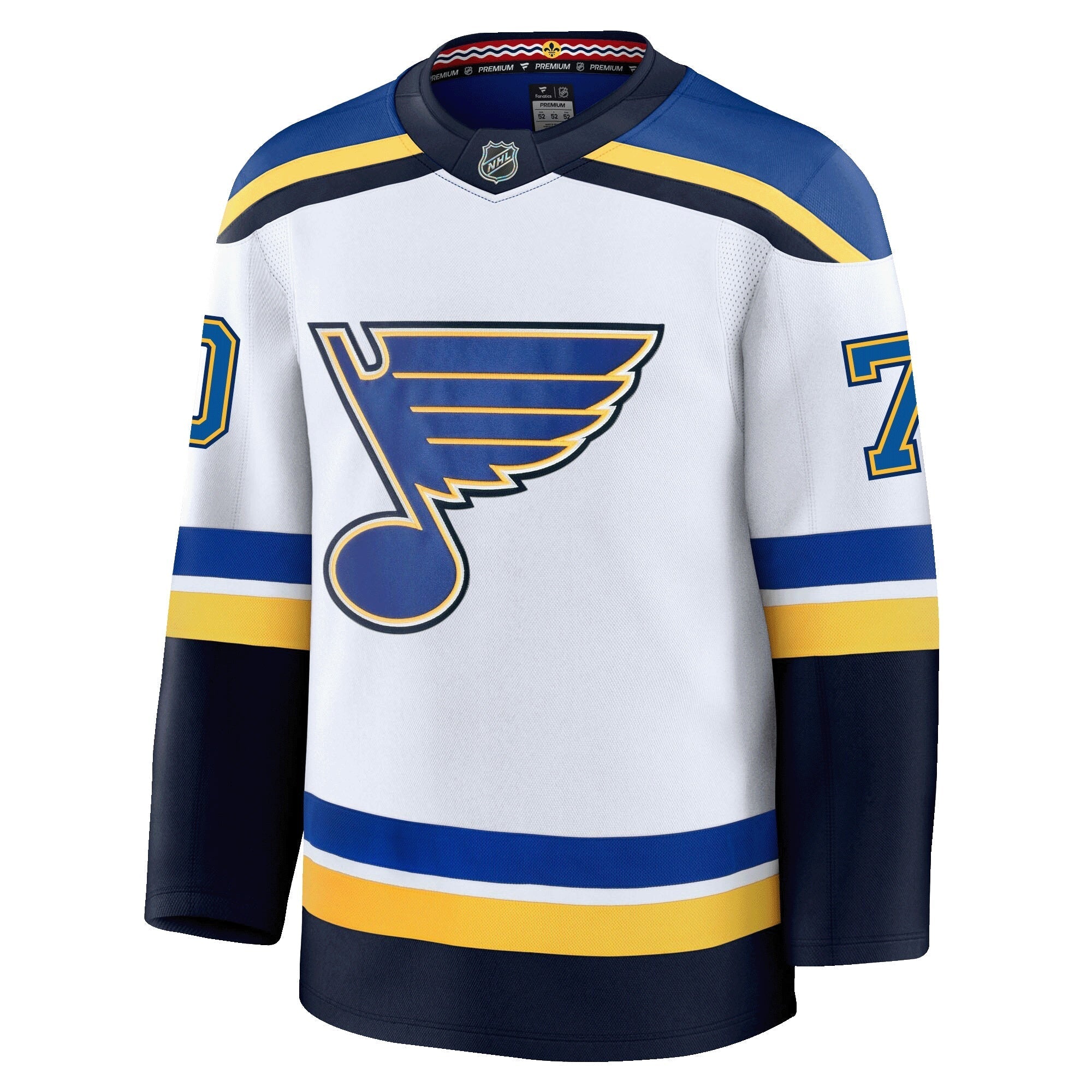 Oskar Sundqvist St. Louis Blues Fanatics Premium Away Jersey