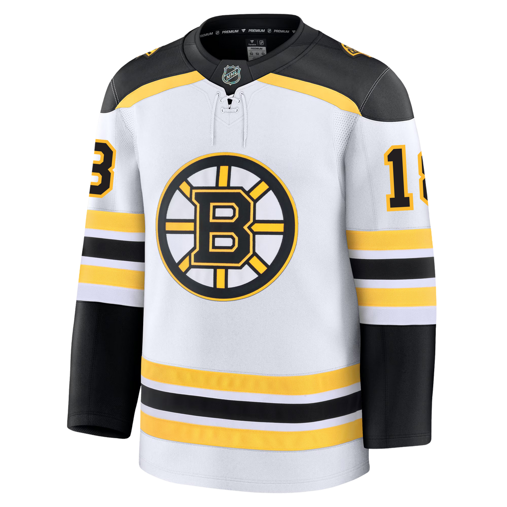 Pavel Zacha Boston Bruins Fanatics Premium Away Jersey