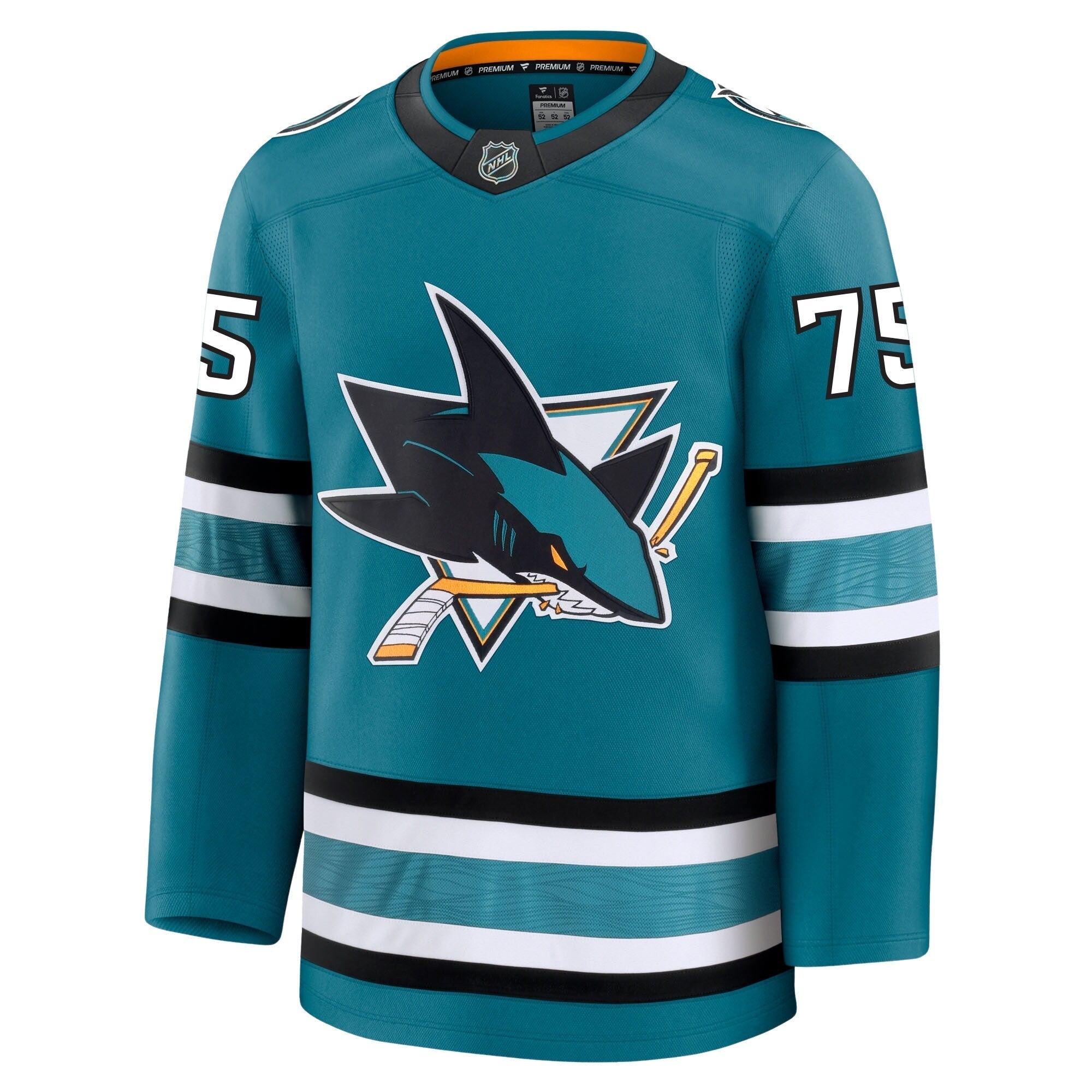 Ryan Reaves San Jose Sharks Fanatics Premium Home Jersey